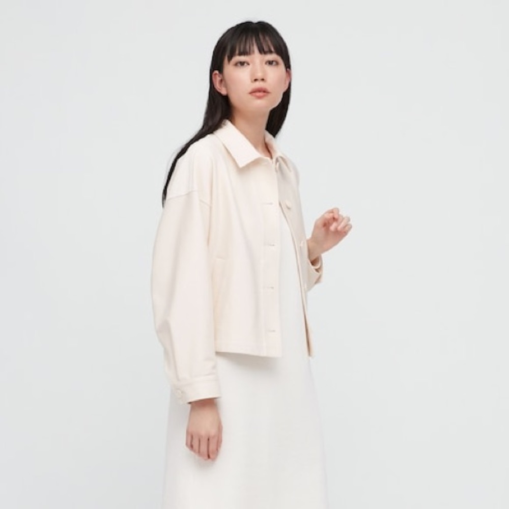 Uniqlo Jersey Relaxed Jacket - Size S